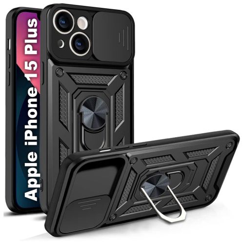 Чохол до мобільного телефона BeCover Military Apple iPhone 15 Plus Black (709954)