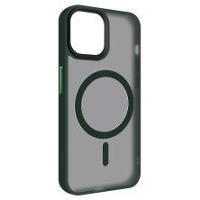 Чохол до мобільного телефона Armorstandart Uniq Magsafe Apple iPhone 14 Dark Green (ARM75324)