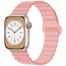 Ремешок для смарт-часов Drobak Silicone Magnetic Link для Apple Watch All Series 38/40/41mm Pink sand (898921)