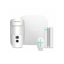 Комплект охранной сигнализации Ajax StarterKit Cam HDR white