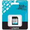 Карта пам'яті Kingston 512GB SDXC сlass 10 UHS-I U3 V30 Canvas Go Plus G4 (SDG4/512GB) - Зображення 2