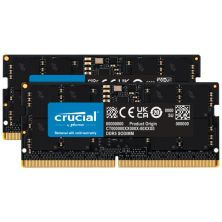 Модуль памяти для ноутбука SoDIMM DDR5 48GB 5600 MHz Micron (CT2K24G56C46S5) Модуль памяти для ноутбука SoDIMM DDR5 48GB 5600 MHz Micron (CT2K24G56C46S5)