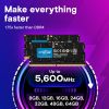 Модуль памяти для ноутбука SoDIMM DDR5 48GB 5600 MHz Micron (CT2K24G56C46S5) - Изображение 1