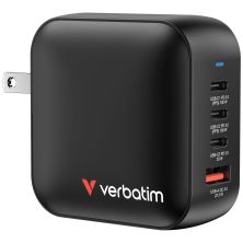 Зарядное устройство Verbatim MiniGaN 100 W 4 ports (3xUSB-C/1xUSB-A) (32231) Зарядное устройство Verbatim MiniGaN 100 W 4 ports (3xUSB-C/1xUSB-A) (32231)