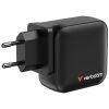 Зарядное устройство Verbatim MiniGaN 100 W 4 ports (3xUSB-C/1xUSB-A) (32231) - Изображение 1