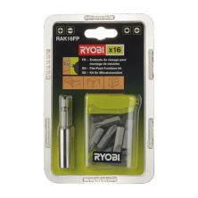 Набор бит Ryobi RAK16FP 15шт, 25мм, магнитный держатель 60мм (5132002679)