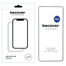 Стекло защитное BeCover Oppo Reno13 F 5G 10D Black (713634)