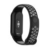 Ремешок для фитнес браслета BeCover Vents Style для Xiaomi Mi Smart Band 10 Black-Gray (713628) - Изображение 2