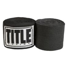 Бинт для спорта Title Boxing Select 180 Semi Elastic Mexican 4.5м Black (SMHW XL BK)
