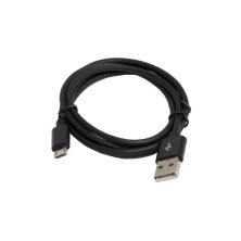 Дата кабель USB 2.0 AM to Micro 5P 1.0m 2.4A black Patron (CAB-PN-USB-MICRO-1-B) Дата кабель USB 2.0 AM to Micro 5P 1.0m 2.4A black Patron (CAB-PN-USB-MICRO-1-B)