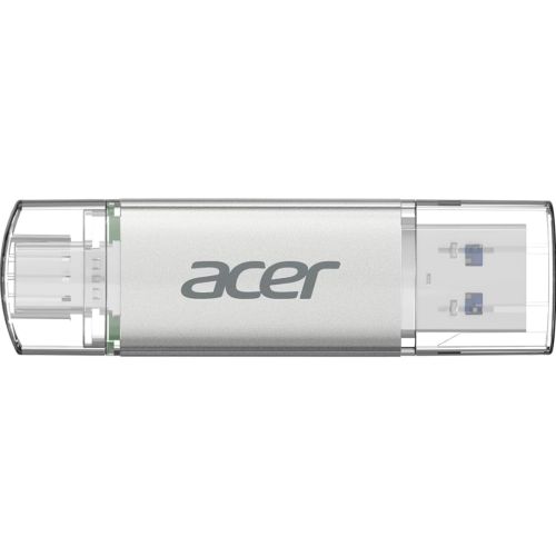 USB флеш накопичувач Acer 32GB UP300 Silver USB 3.2/Type-C (BL.9BWWA.588)